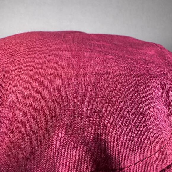 Nike Hat Bucket Fitted Mens Small Burgundy Dri-FIT Chin Cord Boonie CU6611-692 - Picture 3 of 12